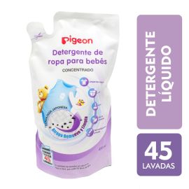 Detergente líquido de Ropa para bebés  450 ml  Refil  - Pigeon