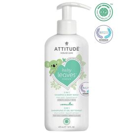 Shampoo & gel de baño natural Apple 473 ml - ATTITUDE