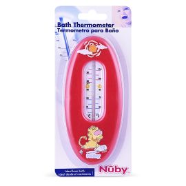 Nuby -Termómetro para el baño rojo