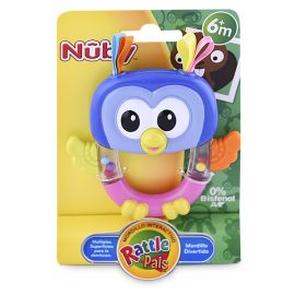 Nuby - Rattle Pals Buho  6m+