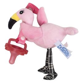 Dr.Browns - Fancy el Flamingo Lovey con chupete de silicona 0m+