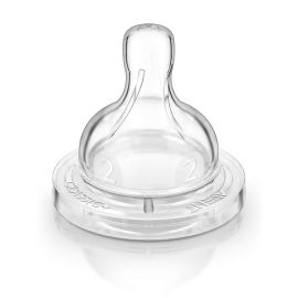 Philips Avent - Tetina classic+ de Flujo Lento para bebé de 1m+ (2 piezas)