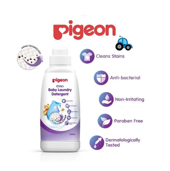 Detergente Líquido para Bebé Pigeon 500ml –