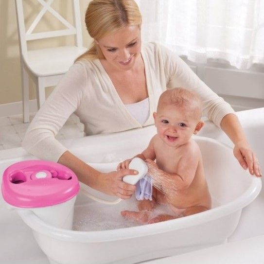 Baño en la regadera con tu bebé 
