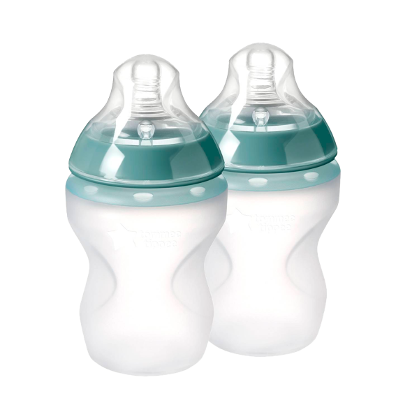 Biberón Closer To Nature Silicona Tommee Tippee 9Oz X 2